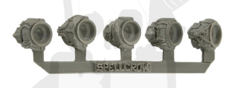 Changed Knights Torsos - Torsy Rycerzy Zmian Marines Chaosu 10 szt. Tzeentch