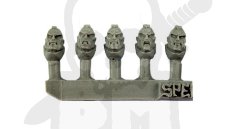 Głowy Kosmicznych Rycerzy Marines 10 szt. Space Knights Marines Heads WH40K