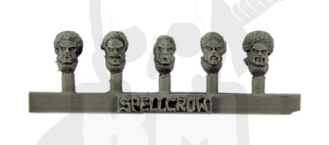 Głowy Kosmicznych Rycerzy Marines 10 szt. jak Space Marines Disco Knights Heads