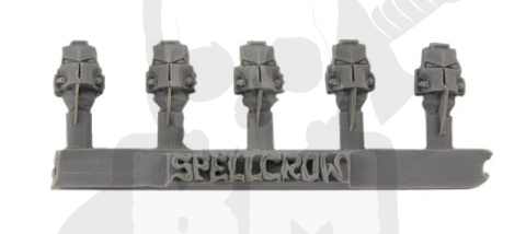 Hełmy Kosmicznych Rycerzy 10 szt. Space Knights Helmets Marines WH40K