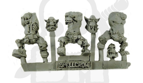 Orkowe ciała z bionicznymi implantami Orc Bodies with bionic Implants