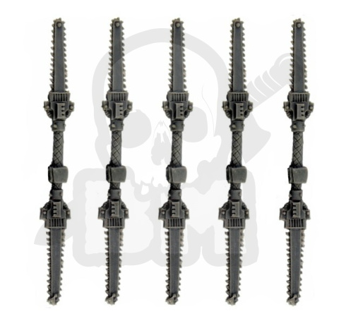 Podwójne piły SF Space Knights Marines Doublesaw Weapons 5 szt.