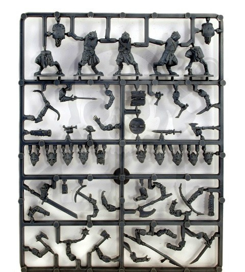 Frostgrave Gnolls - gnole - 5 szt.