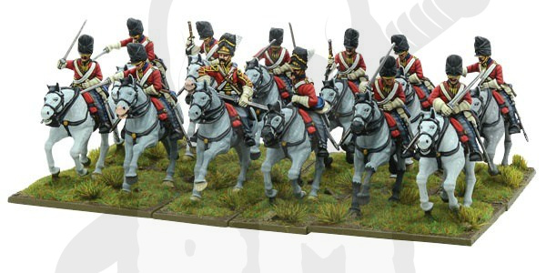 Napoleonic British Union Brigade Cavalry - 12 szt.