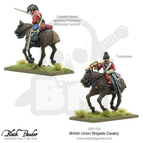 Napoleonic British Union Brigade Cavalry - 12 szt.