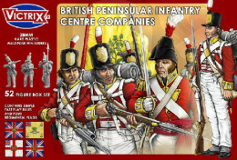 Napoleonic British Peninsular Centre Companies 52 szt.
