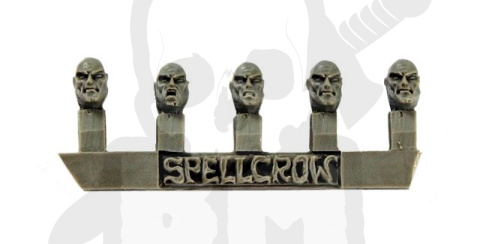 Gwardziści Blitzkrieg 10 szt. Guards Heads WH40K