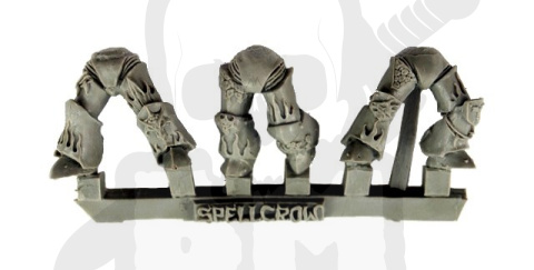 Kosmiczni rycerze Salamandry marines / nogi 6 szt. Salamandra / Dragons Knights Legs