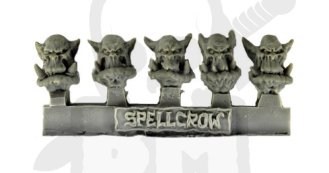 Orkowe głowy 10 szt. Standard Orcs Heads