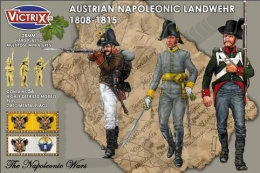 Austrian Napoleonic Landwehr 1808-1815 56 szt.