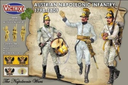 Austrian Napoleonic Infantry 1798-1809 56 szt.