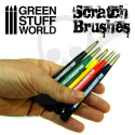 Scratch Brush Set - pędzelki pędzle 5 szt.
