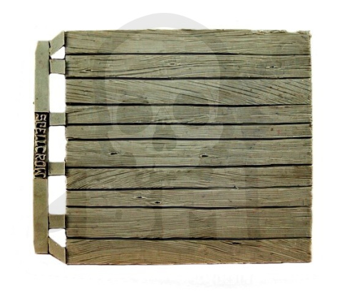 Wooden Floor - Drewniana podłoga 75x75 mm podstawka