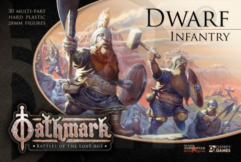 Dwarf Infantry - krasnoludy - 5 szt.