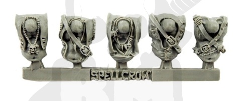 Freebooters Orcs Torsos - Torsy orkowych piratów 10 szt.