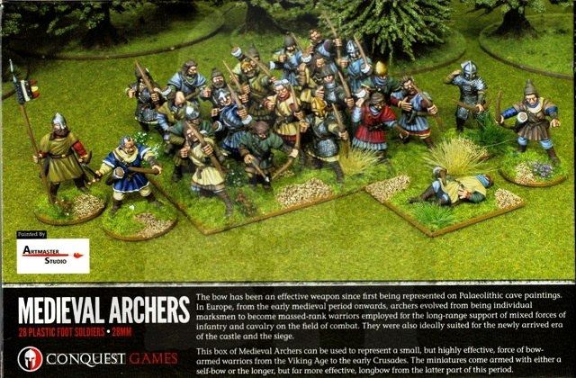 Medieval Archers SAGA - 6 żołnierzy + broń