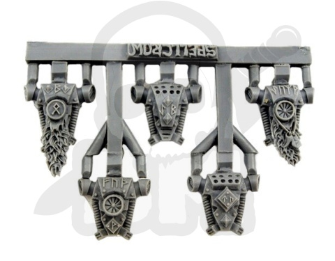 Plecaki odrzutowe Kosmicznych Wilków 10 szt. Marines Wolves Space Knights Backpacks