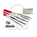 Green Stuff Diamond Needle Files pilniki 5 szt