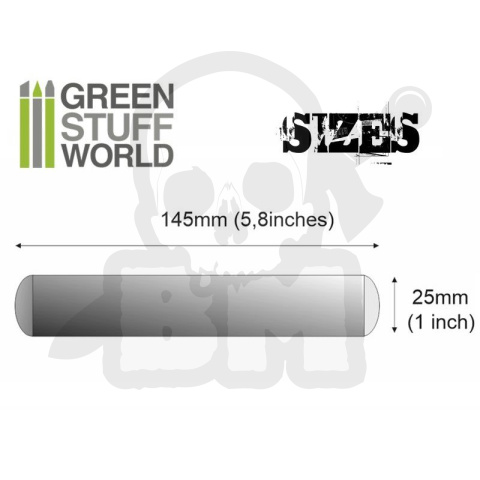 Rolling Pin wałek do mas modelarskich 25mm