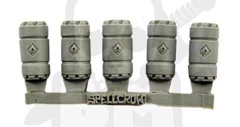 Flammable Barrels - Beczki na substancje łatwopalne beczka 5 szt.