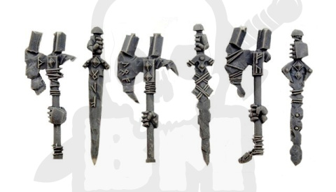 Frost Weapons - 6 szt. lodowe bronie miecze topory