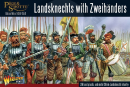 Pike & Shotte Landsknechts with Zweihanders - 24 szt.