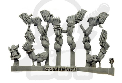 Ręce orków z rewolwerami 12 szt. Orcs Hands with Revolvers