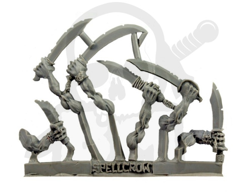 Ręce piratów orków z szablami 12 szt. Pirate Freebooters Orcs hands with Sabbers