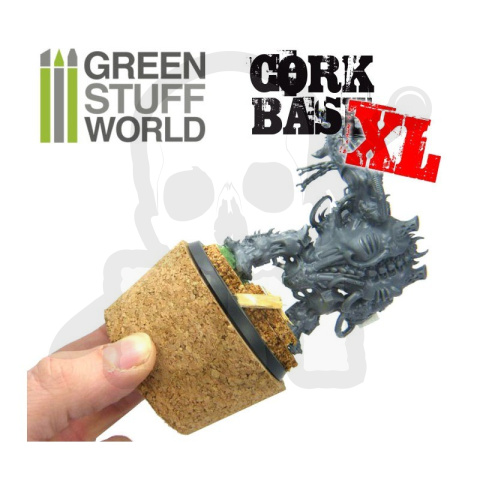 Sculpting Cork XL korek uchwyt podstawka malarska rzeźbiarska