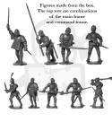 Foot Knights 1450-1500 Najemnicy rycerze żołnierze 6 figurek