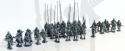 Mercenaries European Infantry 1450-1500 Najemnicy żołnierze 40 figurek