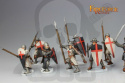 Templar Infantry Knights - 24 rycerzy Templariuszy rycerze Templariusze