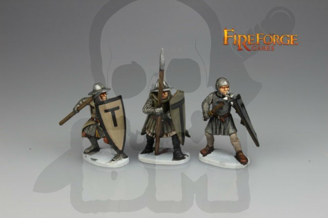 Teutonic Infantry Knights - 24 rycerzy krzyżackich rycerze Krzyżacy