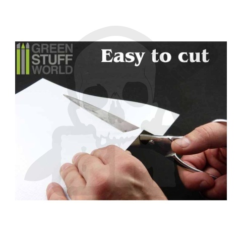 ABS Plasticard - arkusze 0,5mm A4 5 szt.