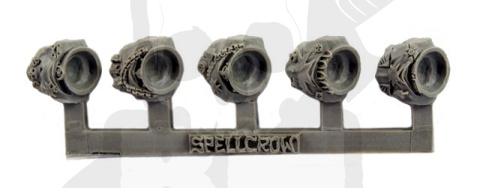 Korpusy Kosmicznych Rycerzy Templariuszy z szatą torsy 10szt. Templars Space Knights Torsos with a Tabards Marines