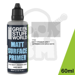 Matt Surface Primer 60ml - Grey Akrylowy podkład szary