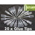 20x Precision tips for Super Glue Bottles