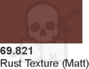 Vallejo 69821 Mecha Color 17 ml Rust Texture (Matt)