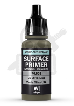 Vallejo 70608 Surface Primer 17 ml. U.S. Olive Drab