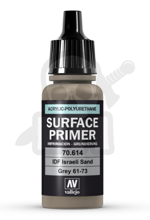 Vallejo 70614 Surface Primer 17 ml. IDF Israelí Sand Grey 61-73 podkład
