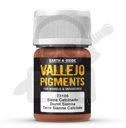 Vallejo 73106 Pigment 35 ml Burnt Sienna