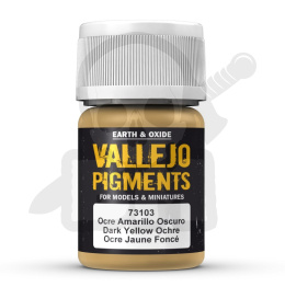 Vallejo 73103 Pigment 35 ml Dark Yellow Ochre
