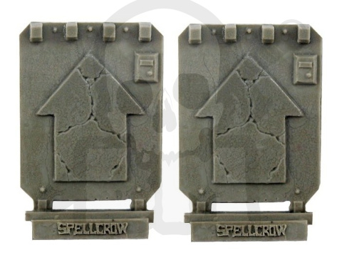 Drzwi dla lekkich pojazdów Kosmicznych Rycerzy 2 szt. Arrow Doors For Light Vehicles