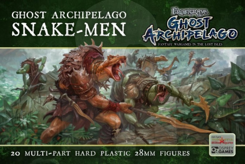 Frostgrave Ghost Archipelago Snake-men - wężoludzie - 5 szt.