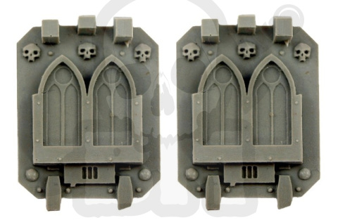 Gotyckie drzwi dla ciężkich pojazdów Kosmicznych Rycerzy 2 szt. Gothic Doors For Heavy Vehicles