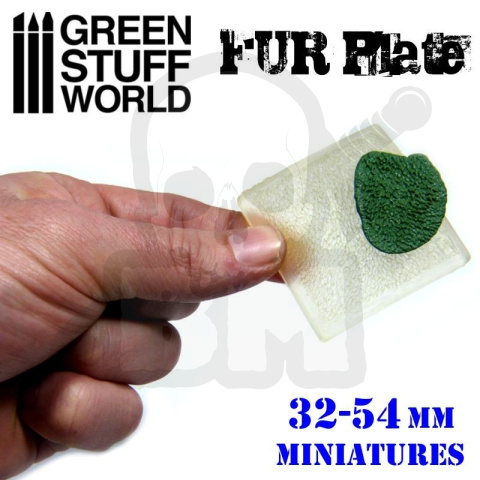 Texture Plate - Wolf Fur płytka do odciskania tekstur wilczego futra