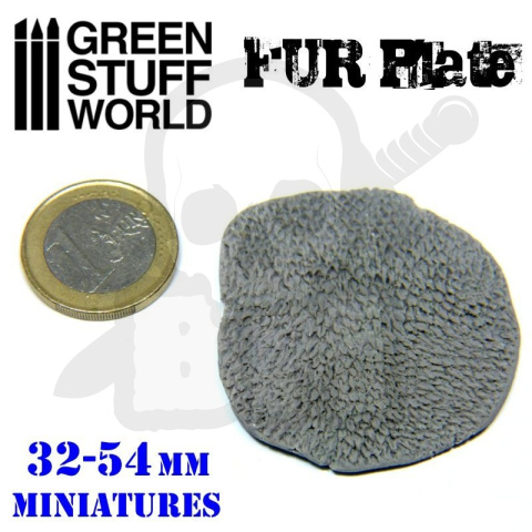 Texture Plate - Wolf Fur płytka do odciskania tekstur wilczego futra