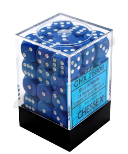 Kostki K6 12mm Chessex Blue 36 szt. + pudełko