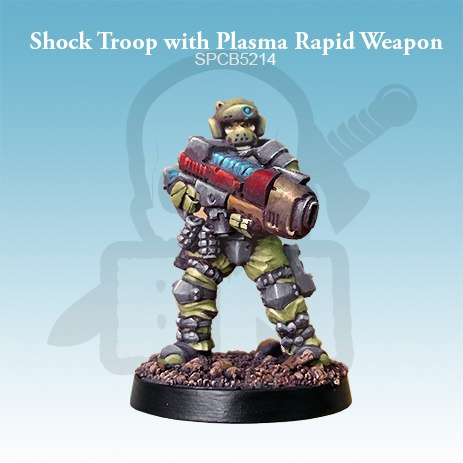 Shock Troop with Plasma Rapid Weapon 1 szt. Guard