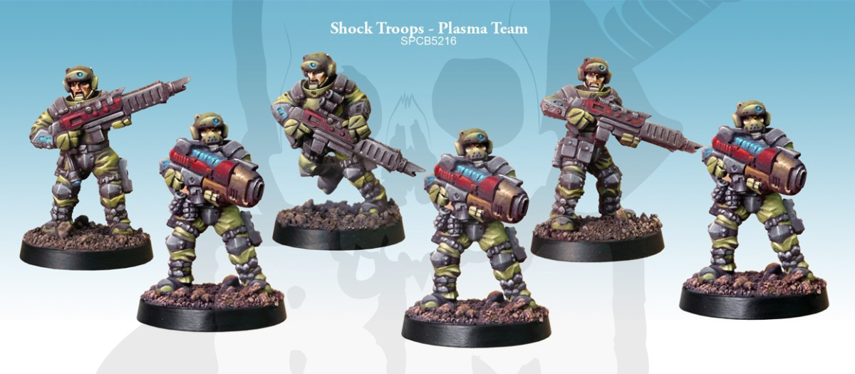 Shock Troops - Plasma Team